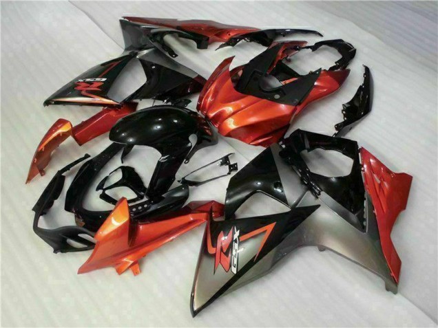 2009-2016 Suzuki GSXR 1000 Motorcycle Fairings - Orange Glossy Black Canada Suppliers