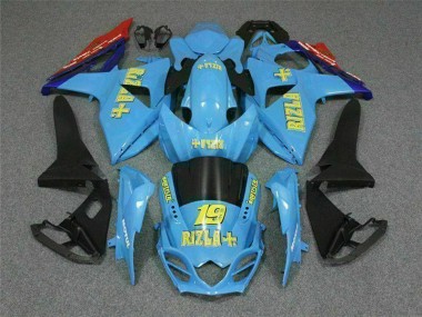 2009-2016 Suzuki GSXR 1000 Motorcycle Fairings - Blue Yellow Rizla 19 Red Canada Suppliers