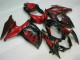 2009-2016 Suzuki GSXR 1000 Motorcycle Fairings - Red Glossy Black Canada Suppliers
