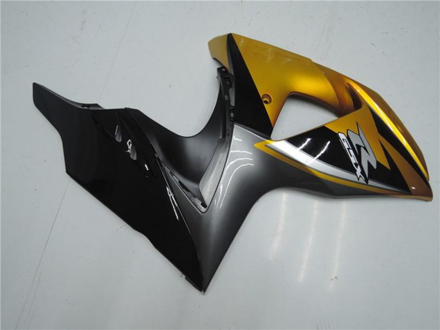 2009-2016 Suzuki GSXR 1000 Motorcycle Fairings - Gold Matte Black Canada Suppliers