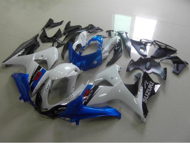 2009-2016 Suzuki GSXR 1000 Motorcycle Fairings - White Blue Black OEM Style Canada Suppliers