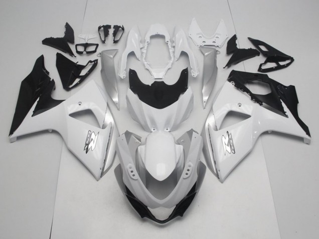 2009-2016 Suzuki GSXR 1000 Motorcycle Fairings - White Black OEM Style Canada Suppliers