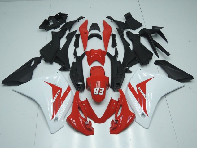 2011-2016 Honda CBR125R Motorcycle Fairings - White Red Matte Black 93 Canada Suppliers