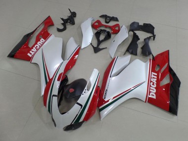 2011-2014 Ducati 1199 Motorcycle Fairing Kits - White Red Black Green Canada Suppliers