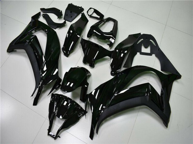 2011-2015 Kawasaki ZX10R Motorcycle Fairings - Glossy Black Canada Suppliers