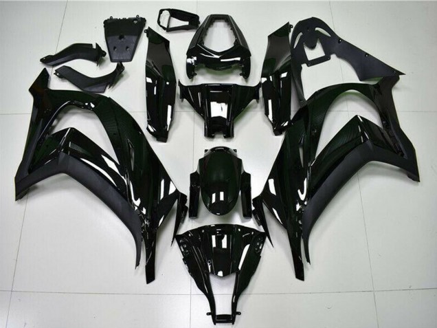 2011-2015 Kawasaki ZX10R Motorcycle Fairings - Glossy Black Canada Suppliers