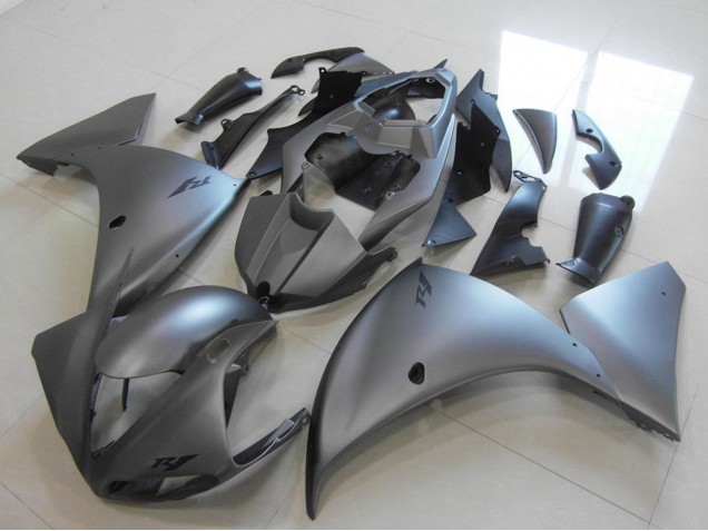 2012-2014 Yamaha YZF R1 Motorcycle Fairings - Matte Grey Canada Suppliers