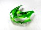 2012-2024 Kawasaki ZX14R ZZR1400 Motorcycle Fairing - Green Glossy Black Canada Suppliers