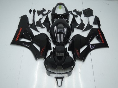 2013-2023 Honda CBR600RR Motorcycle Fairings - Glossy Black Red Decals Canada Suppliers