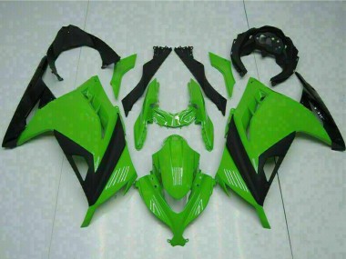 2013-2024 Kawasaki Ninja 300 EX300R Motorcycle Fairings - Green Black Canada Suppliers