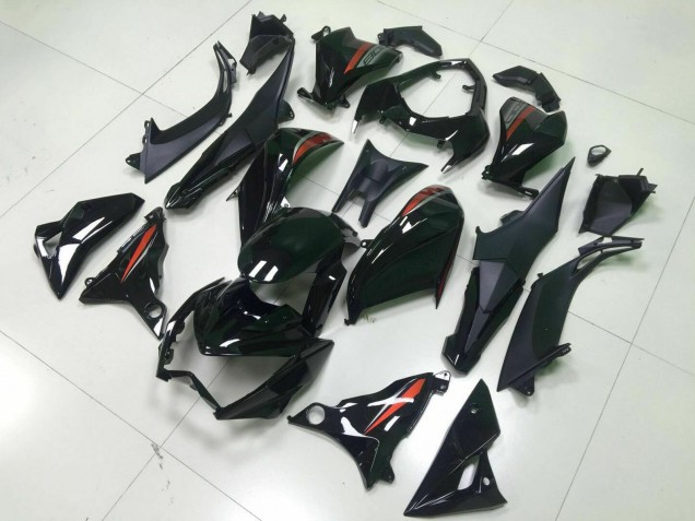 2013-2018 Kawasaki Z800 Motorcycle Fairings - Glossy Black Red Silver Canada Suppliers