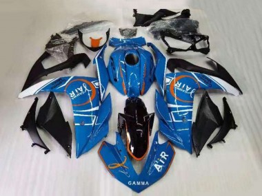 2015-2018 Yamaha YZF R3 Motorcycle Fairings - Blue White Black Orange Canada Suppliers