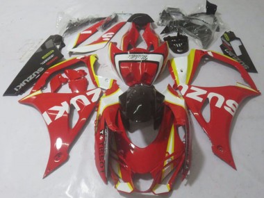2017-2024 Suzuki GSXR 1000 Motorcycle Fairings - Red Yellow White Canada Suppliers