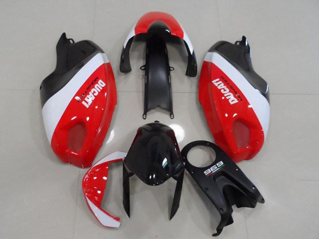 2008-2012 Ducati Monster 696 Motorcycle Fairings - White Red Black Monster Canada Suppliers