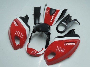 2008-2012 Ducati Monster 696 Motorcycle Fairings - White Red Glossy Black Canada Suppliers