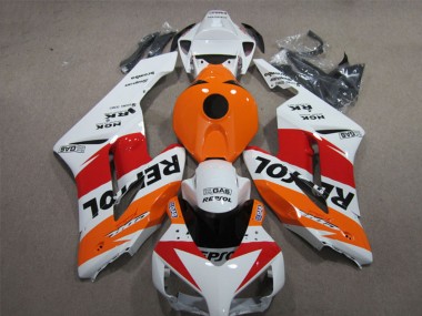 2004-2005 Honda CBR1000RR Motorcycle Fairings - White Orange Red Black Repsol Canada Suppliers