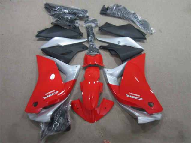 2011-2016 Honda CBR125R Motorcycle Fairings - Silver Red Matte Black Canada Suppliers