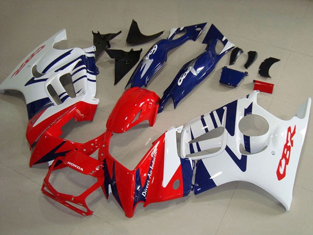 1995-1996 Honda CBR600 F3 Motorcycle Fairings - White Red Blue Canada Suppliers