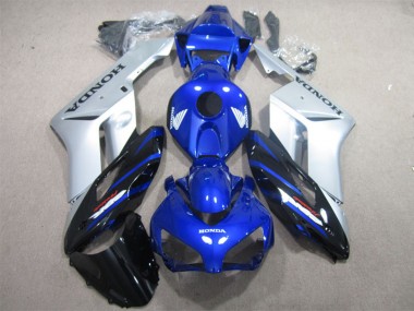 2001-2003 Honda CBR600 F4i Motorcycle Fairings - Silver Blue Glossy Black Canada Suppliers