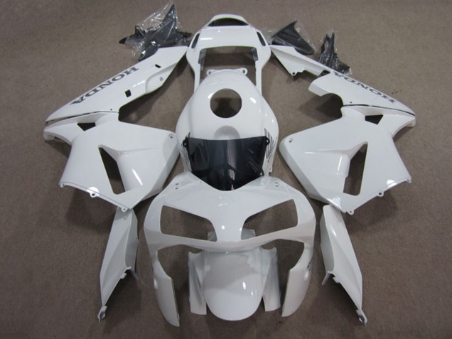 2003-2004 Honda CBR600RR Motorcycle Fairings - White Canada Suppliers