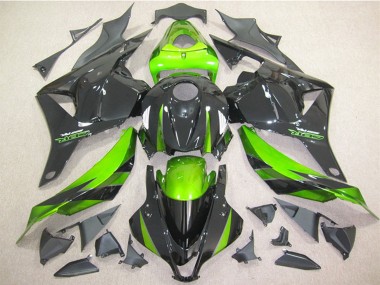 2009-2012 Honda CBR600RR Motorcycle Fairing - Green Glossy Black Canada Suppliers