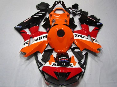 2013-2023 Honda CBR600RR Motorcycle Fairings Kits - Orange White Red Glossy Black Repsol Canada Suppliers