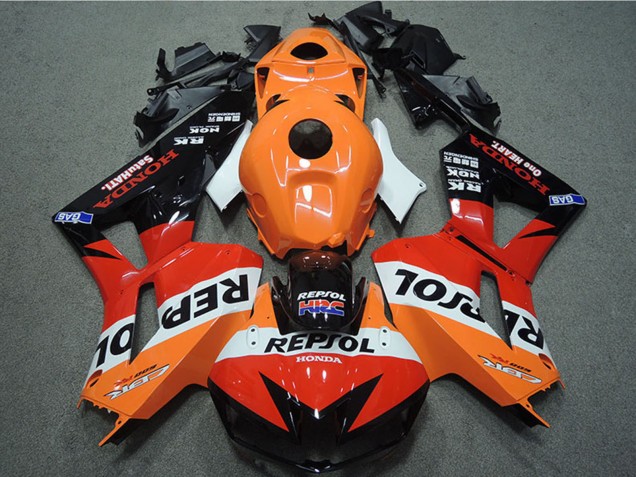 2013-2023 Honda CBR600RR Motorcycle Fairings - Orange White Red Glossy Black Repsol HRC Canada Suppliers