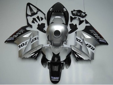 2002-2013 Honda VFR 800 Motorcycle Fairings - Silver White Glossy Black Repsol Canada Suppliers