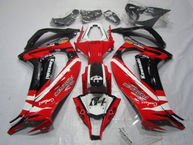 2011-2015 Kawasaki ZX10R Motorcycle Fairings - White Red Black Pedercini Canada Suppliers