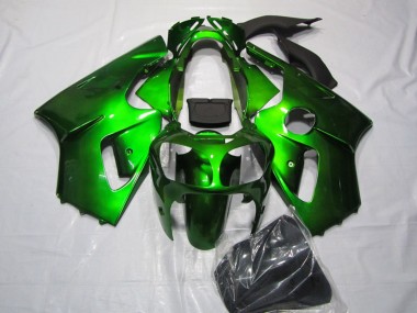 2002-2006 Kawasaki ZX12R Motorcycle Fairings - Green Canada Suppliers