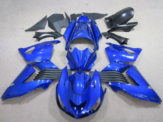 2006-2011 Kawasaki ZX14R ZZR1400 Motorcycle Fairing - Blue Canada Suppliers