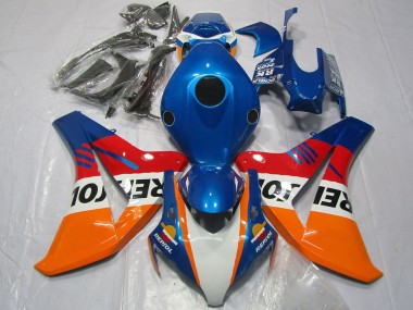 2008-2011 Honda CBR1000RR Motorcycle Fairings - Orange White Red Blue Repsol Canada Suppliers