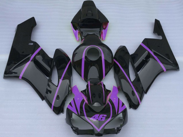 2004-2005 Honda CBR1000RR Motorcycle Fairings - Glossy Black Purple Canada Suppliers