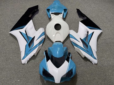 2004-2005 Honda CBR1000RR Motorcycle Fairings - Light Blue White Glossy Black Canada Suppliers