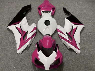 2004-2005 Honda CBR1000RR Motorcycle Fairings - Pink White Glossy Black Canada Suppliers