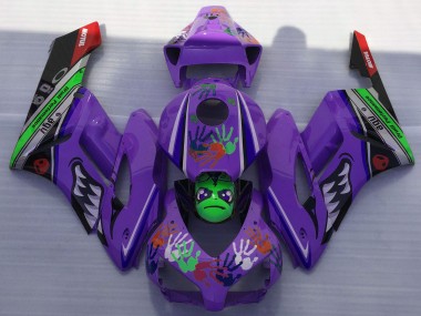 2004-2005 Honda CBR1000RR Motorcycle Fairings - Purple Green Black Red Shark Canada Suppliers
