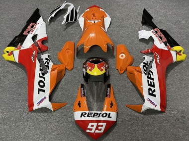 2017-2023 Honda CBR1000RR Motorcycle Fairings - Orange White Yellow Red Glossy Black Red Bull Repsol 93 Canada Suppliers