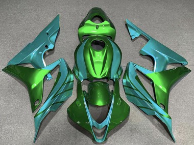 2007-2008 Honda CBR600RR Motorcycle Fairings - Green Teal Blue Canada Suppliers