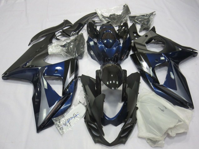 2009-2016 Suzuki GSXR 1000 Motorcycle Fairings - Blue Silver Black Canada Suppliers