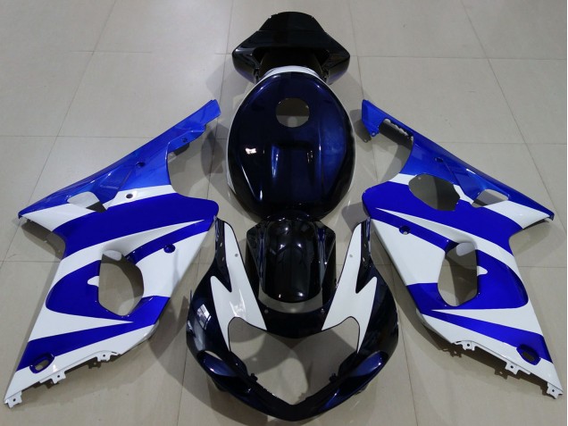 2000-2002 Suzuki GSXR 1000 Motorcycle Fairings - Blue White Black Canada Suppliers