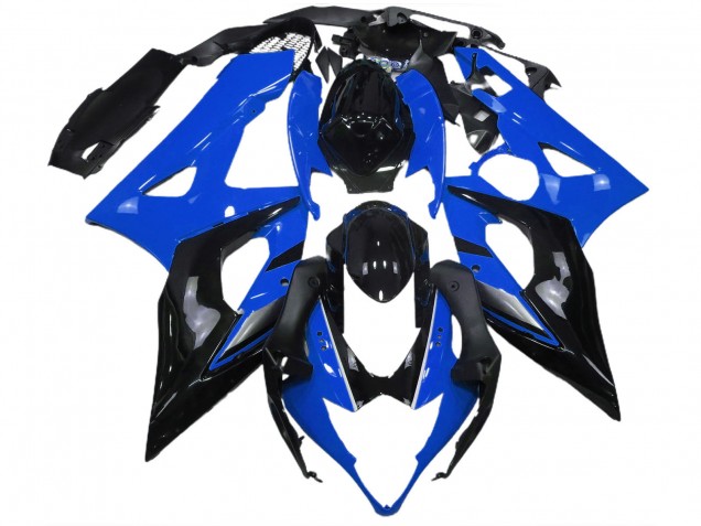 2005-2006 Suzuki GSXR 1000 Motorcycle Fairing - Blue Glossy Black Canada Suppliers