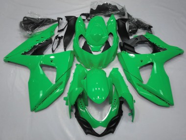 2009-2016 Suzuki GSXR 1000 Motorcycle Fairing - Green Black Canada Suppliers