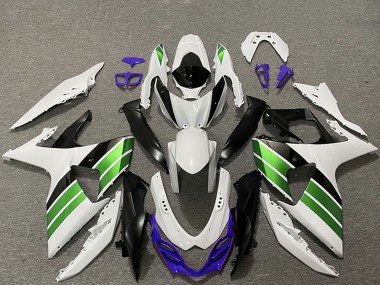 2009-2016 Suzuki GSXR 1000 Motorcycle Fairings - White Blue Green Black Canada Suppliers