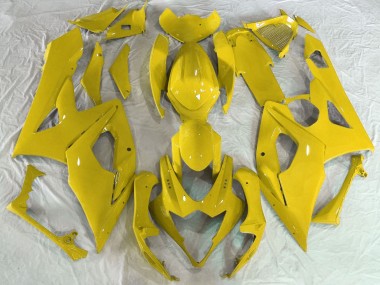 2005-2006 Suzuki GSXR 1000 Motorcycle Fairings - Glossy Yellow Canada Suppliers