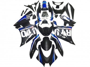 2017-2024 Suzuki GSXR 1000 Motorcycle Fairings - Matte Black Blue Canada Suppliers