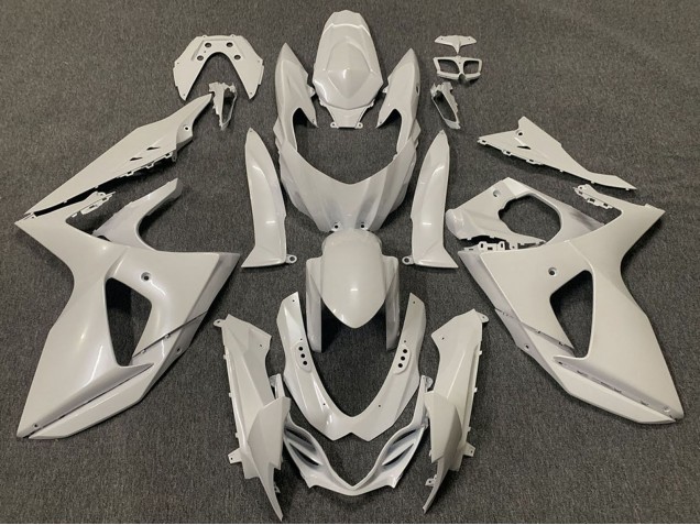 2009-2016 Suzuki GSXR 1000 Motorcycle Fairing - Glossy White Canada Suppliers