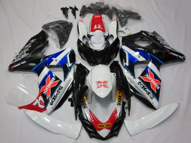 2009-2016 Suzuki GSXR 1000 Motorcycle Fairings - White Blue Red Black X Canada Suppliers