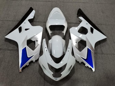 2004-2005 Suzuki GSXR 600 / GSXR 750 Motorcycle Fairing Kits - White Blue Black Canada Suppliers