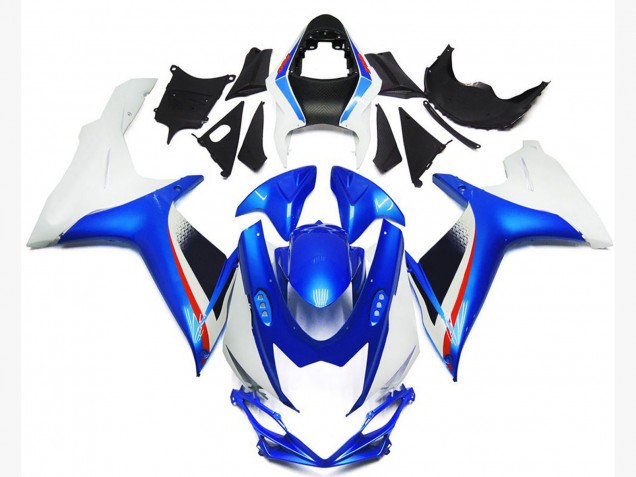2011-2024 Suzuki GSXR 600 / GSXR 750 Motorcycle Fairings - White Blue Red Canada Suppliers