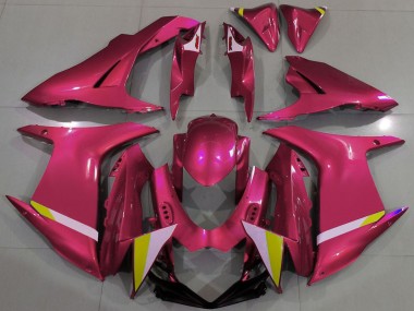 2011-2024 Suzuki GSXR 600 / GSXR 750 Motorcycle Fairings - Red White Yellow Canada Suppliers
